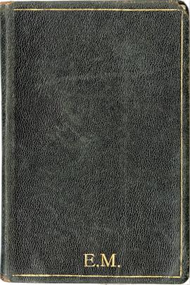Notatnik nr 72 z odręcznymi notatkami Erazma Majewskiego z okresu od 08.08.1912 r. do 12.02 1914 ...