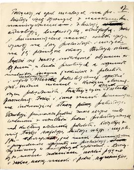 Rękopis wykładów Józefa Żurowskiego z zakresu archeologii przedhistorycznej  strona 33: "[…]...