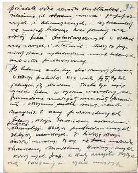 Rękopis wykładów Józefa Żurowskiego z zakresu archeologii przedhistorycznej  strona 149: "[…...