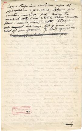 Rękopis pracy doktorskiej Józefa Żurowskiego pt. Wykopalisko z Jakuszowic Małych na tle pokrewnyc...