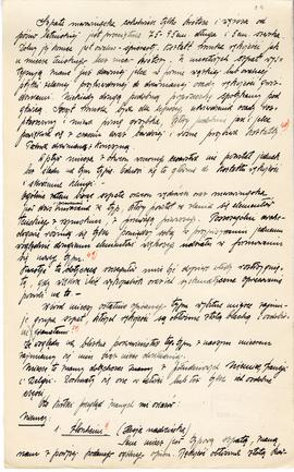 Rękopis pracy doktorskiej Józefa Żurowskiego pt. Wykopalisko z Jakuszowic Małych na tle pokrewnyc...