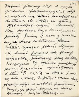 Maszynopis i rękopis trzynastu wykładów Józefa Żurowskiego na temat kultury megalitycznej  strona...