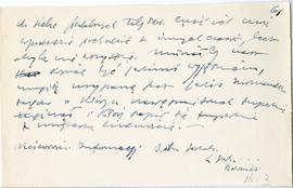 Rękopis dwudziestu ośmiu wykładów Józefa Żurowskiego pt. "Zagadnienie Kopca Krakusa na tle z...