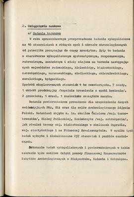 Państwowe Muzeum Archeologiczne w Warszawie. Sprawozdanie z działalności w roku 1984. Mszynopis.O...