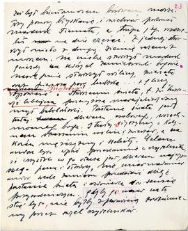 Rękopis wykładów Józefa Żurowskiego z zakresu archeologii przedhistorycznej  strona 41: "[…]...