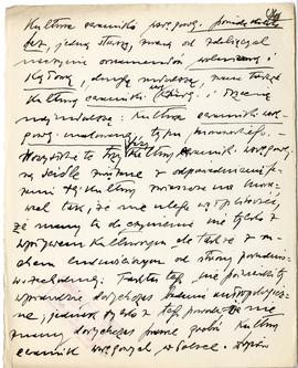 Rękopis dziewięciu wykładów Józefa Żurowskiego pt. "Osadnictwo przedhistoryczne w dorzeczu G...