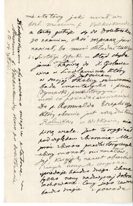 List od F. Chłapowskiego do Erazma Majewskiego (rękopis)  strona 2
