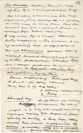 Maszynopis i rękopis trzynastu wykładów Józefa Żurowskiego na temat kultury megalitycznej  strona...