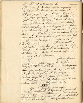 Rękopis tłumaczenia na jęz. francuski powieści „Doktor Muchołapski”  w okresie od 27.10.1893 r. d...