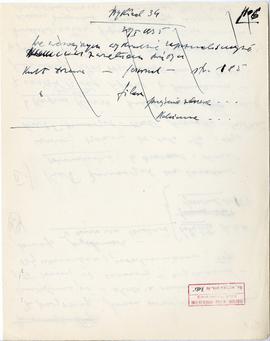 Rękopis sześćdziesięciu ośmiu wykładów Józefa Żurowskiego pt. "Sztuka Podyluwialna" z r...