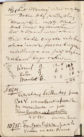 Notes nr 8 z okresu 12.02.1878 r .- 30.06.1878 r. Notatki odręczne Erazma Majewskiego dot. spraw ...