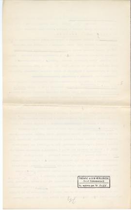 Maszynopis i rękopis trzynastu wykładów Józefa Żurowskiego na temat kultury megalitycznej  strona...