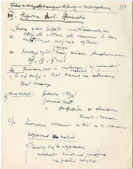 Rękopis dwudziestu ośmiu wykładów Józefa Żurowskiego pt. "Zagadnienie Kopca Krakusa na tle z...