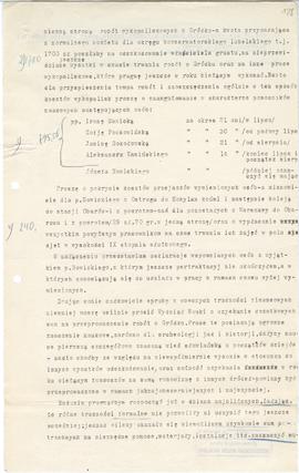 Maszynopis. Odpis pisma konserwatora Michała Drewko z dnia 20 czerwca 1926 r. do Wydziału Nauki M...