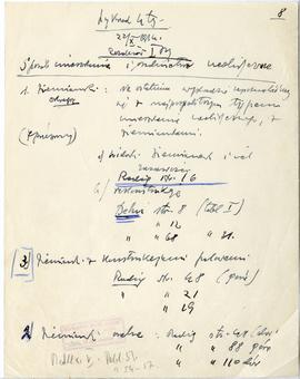 Rękopis sześćdziesięciu ośmiu wykładów Józefa Żurowskiego pt. "Sztuka Podyluwialna" z r...